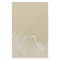 Stationery with heron silhouette