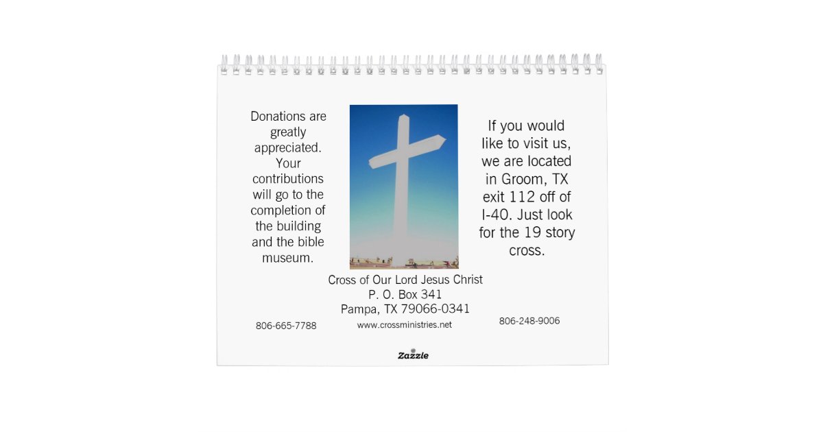 Stations of the Cross Calendar Zazzle