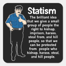 Statism Sticker