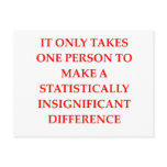 STATISTIC POSTCARD