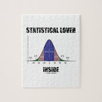 Statistical Lover Inside (Bell Curve Humor) Puzzles