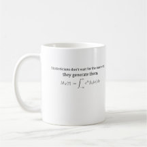Statisticians don't wait mug