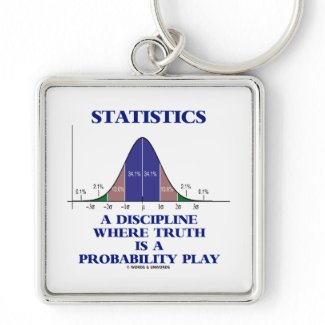 Statistics A Discipline Where Truth Is Probability keychain