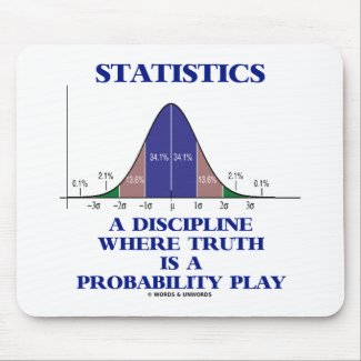 Statistics A Discipline Where Truth Is Probability mousepad