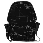 Statistics blackboard courier bags