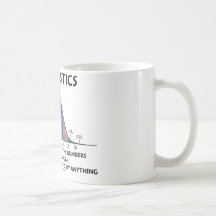 Statistics If You Torture The Numbers Long Enough Coffee Mugs