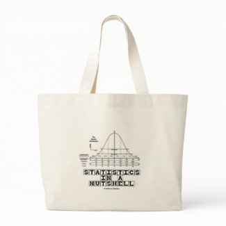 Statistics In A Nutshell (Stats Cheat Sheet) bag
