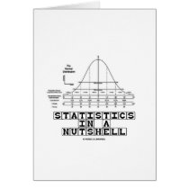 Statistics In A Nutshell (Stats Cheat Sheet) cards