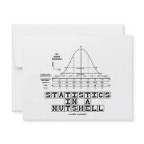 Statistics In A Nutshell (Stats Cheat Sheet) invitations