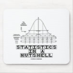 Statistics In A Nutshell (Stats Cheat Sheet) Mousepad
