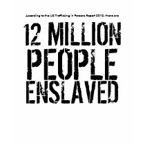 Statistics of Slavery t-shirt (ladies)