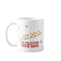 Statistics Outlier Coffee Mug