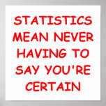 statistics posters