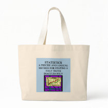 STATISTICS statistician humor Tote Bags