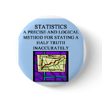 STATISTICS statistician humor buttons