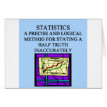 STATISTICS statistician humor cards