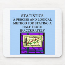STATISTICS statistician humor Mouse Mat