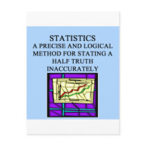 STATISTICS statistician humor postcards
