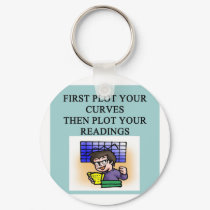statistics statistician joke keychains