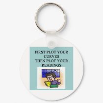 statistics statistician joke keychains