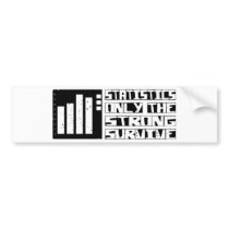 Statistics Survive bumper stickers