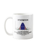 Statistics The Art & Science Of Finding Out Quote Coffee Mugs
