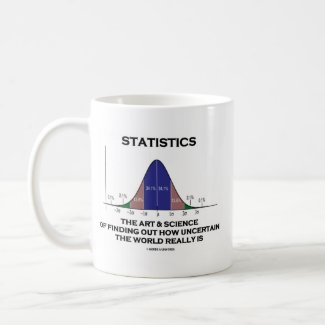Statistics The Art & Science Of Finding Out Quote Coffee Mugs