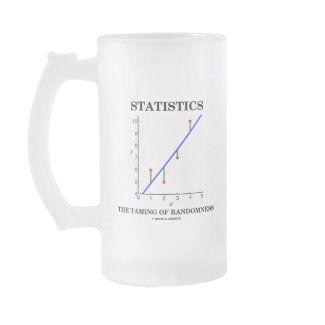 Statistics The Taming Of Randomness (Stats Humor) mug