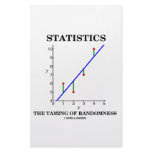 Statistics The Taming Of Randomness (Stats Humor) Stationery Design