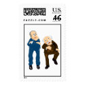 Statler and Waldorf Disney stamp