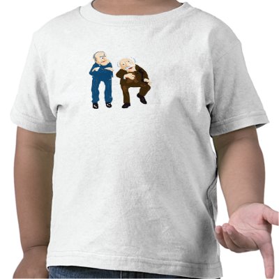 Statler and Waldorf Disney t-shirts