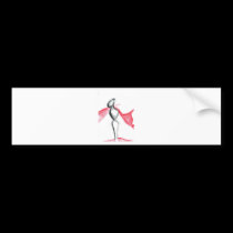 Statua Pallid Red bumper stickers