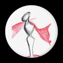 Statua Pallid Red magnets