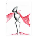 Statua Pallid Red Post Cards