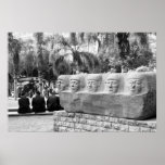 Statue at Egyptian museum, Cairo, Egypt posters