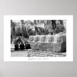 Statue at Egyptian museum, Cairo, Egypt posters