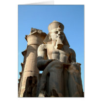 Statue at Luxor Temple cards