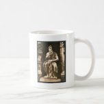Statue by Michael Angelo, "The Seated Moses", Rome Mugs