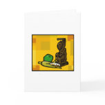 Statue for Kwanzaa Greeting Cards