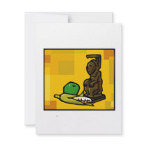 Statue for Kwanzaa Custom Announcements