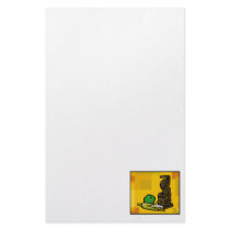 Statue for Kwanzaa Stationery Paper