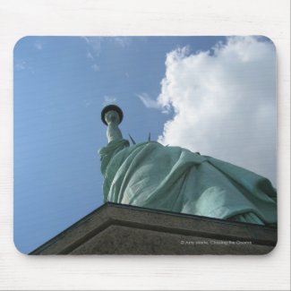 Statue from Below mousepad