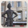 Statue of a Street Child, Amsterdam Beverage Coasters