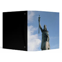 Statue of Alfred the Great Vinyl Binder
