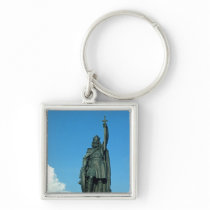 Statue of Alfred the Great Keychains