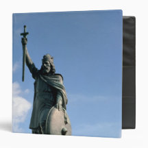 Statue of Alfred the Great Vinyl Binder