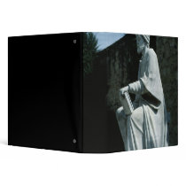 Statue of Averroes 3 Ring Binders