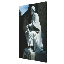 Statue of Averroes Gallery Wrap Canvas