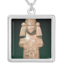 Statue of Coatlicue, ancient earth and mother Custom Jewelry