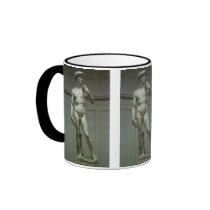 Statue of David mugs